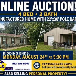Real Estate Auction - Chandler, IN