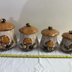 Mushroom Cookie Jars