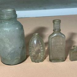 Medicine, Perfume and Canning Jar