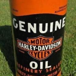 Harley-Davidson Large 29 Inch Trash Can Oil Can