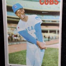 1970 Topps Ernie Banks of Chicago Cubs Baseball