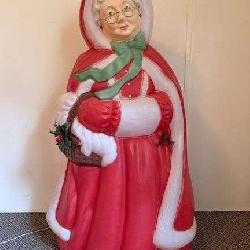 Mrs Claus Blow Mold