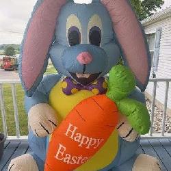 Inflatable Easter Bunny