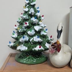 Vintage Ceramic Christmas Tree