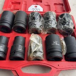 10 Pc Impact Socket Set 3/4Ã¯Â¿Â½-1 5/8Ã¯Â¿Â½ 1Ã¯Â¿Â½DR