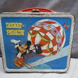 1970 Disney On Parade Metal Lunch Box