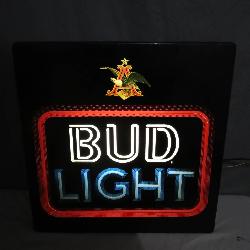Illuminated Bud Light Neon Sign