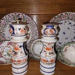 Copelands, Aynsley Cups/Saucers & Herend Plates