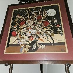 1974 Floral Still Life Art by George Rauch