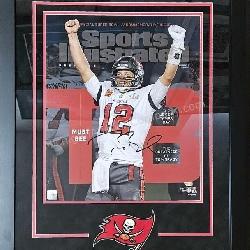 Tom Brady Signed Super Bowl Sports Illustrated PIC