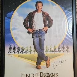 Kevin Costner Signed Field of Dreams Movie Poster