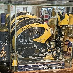 INCREDIBLE U of M Football Multi Signed Helmet!