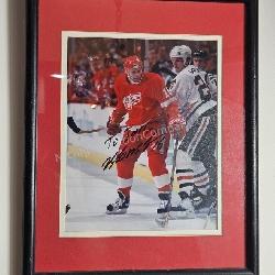 Vladimir Konstantinov Autographed 8x10 Photo