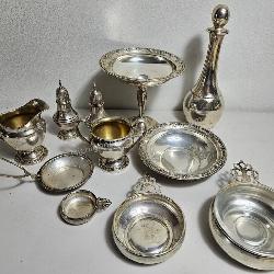 11 ct. Lot of Sterling Silver Servingware