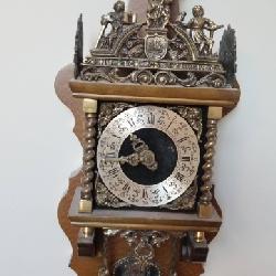 Antique Dutch Zaanse Wall Clock