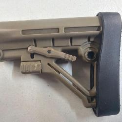Tan AR Stock - Firearm Accessories