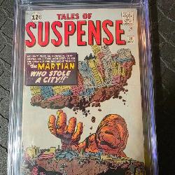 1504 Tales of Suspense #29 CGC Grade 5.5