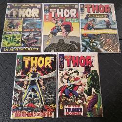 1515 The Mighty Thor - # 119, 125, 130, 145, 146
