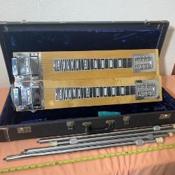 vintage Rickenbacker double-neck console lap