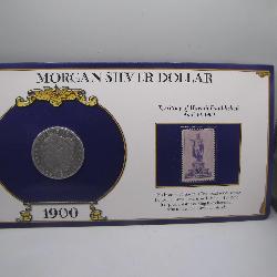 1900-O Morgan Silver Dollar & Historic Hawaii...