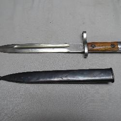 WWII Czechoslovakian VZ-24 Bayonet with Scabbard