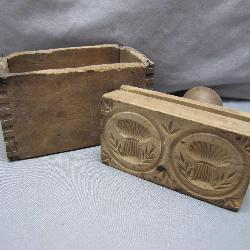 Hand-Crafted Antique Butter Press