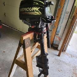 3.5hp Mercury four stroke motor