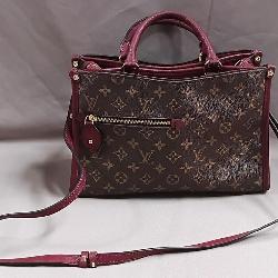 PP - V MONOGRAM BURGUNDY HANDBAG (PP3)