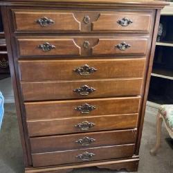 Young Hinkle Cherry Chest of Drawers, Five