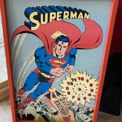 1978 DC Comics Inc Superman Clock Missing Clock