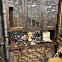 #481 2 large Apothecary Cabinet – one as is