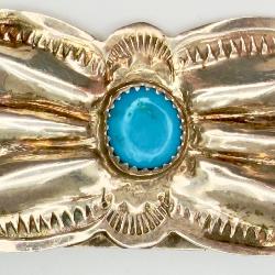 925 Turquoise Butterfly Brooch/Pin