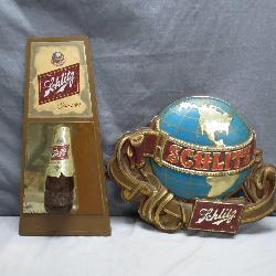 Schlitz Beer Signs with Retro Charm