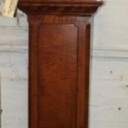 Antique Grandfather Clock in Curley Maple Case