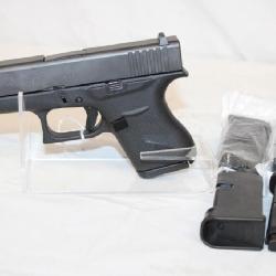 Glock Model 43 9mm Pistol SN ZXX093, semi