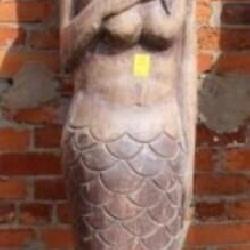 Vintage Carved Mermaid 72
