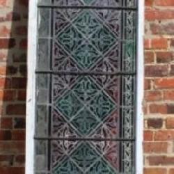 Stained Glass Church Window Pane
