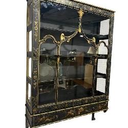CHELSEA HOUSE CHINOISERIE DECORATED HANGING CURIO