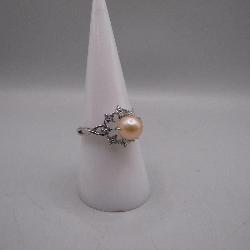 S925 Marked Sterling Silver Ring, Size 8