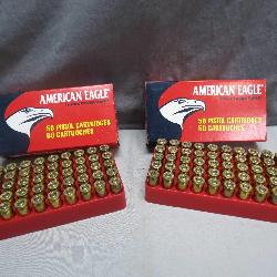 100 Rds of .45 ACP 230gr FMJ Ammo