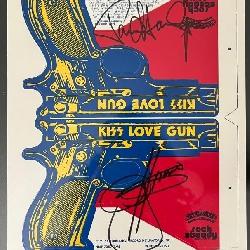 RARE LOVE GUN CARDBOARD PROMO