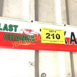 TEXACO SIGN - LAST CHANCE