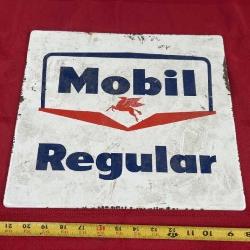 Mobil Gas Sign