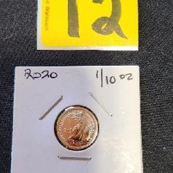 2020 Great Britain 20 pence piece