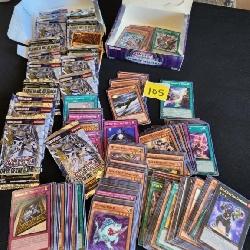 Yu Gi Oh! cards and wrappers