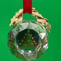 Swarovski Crystal Ball Christmas Ornament