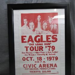 Eagles 'The Long Run' Tour '79 Poster
