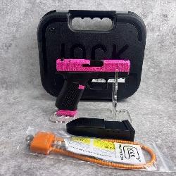 New Glock 43X Pink Glitter Custom ( 9MM )