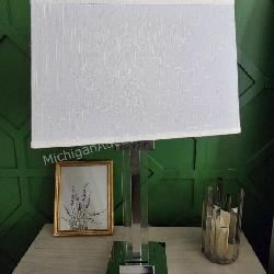 Mirrored Table Lamp