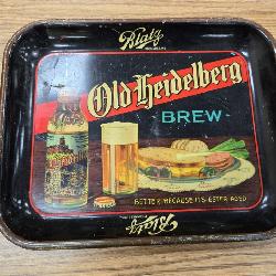 Blatz Old Heidelberg Beer tray
